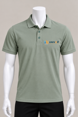 Premium Unisex Polo Uniform – Sage Green