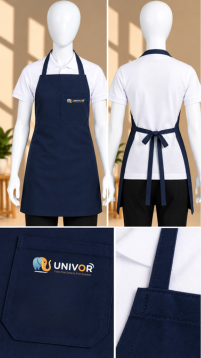 Premium Navy Blue Work Apron