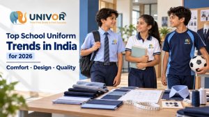 Top school uniform trends in India for 2026 featuring comfortable, stylish, and high-quality school uniforms.